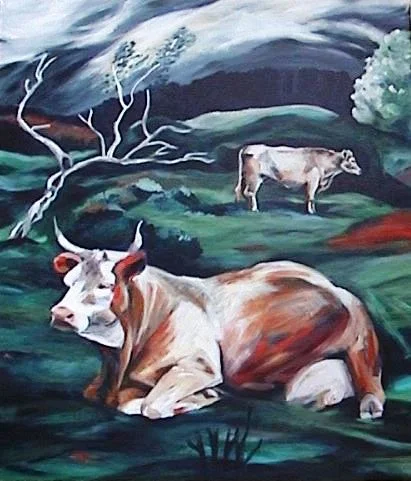 Figürliches Gemälde 9